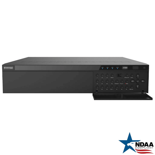 Transcendent 32 Channel 8 MegaPixel (4K) NVR with 16 Port POE & GEN IV Analytics