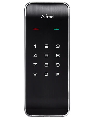 Alfred DB2-CR Smart Lock, Touchscreen Deadbolt, Bluetooth and Pincode, Chrome