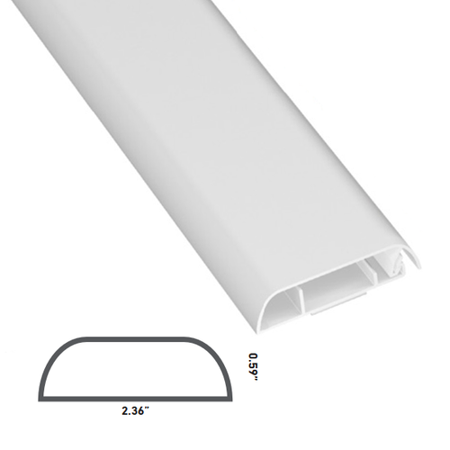 D-Line US/1D6015W TV Drop Raceway
