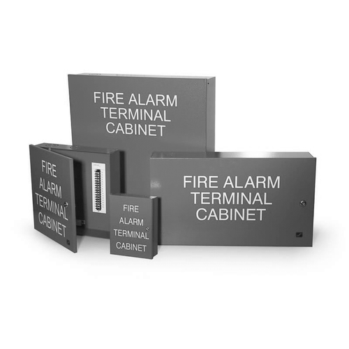SAE SSU01645 Terminal Cabinet, Size 2, 32 Terminations, Keyed Lock, Black