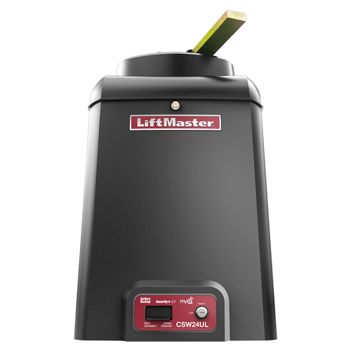 LiftMaster CSW24UL 24VDC High-Traffic Commercial Swing Gate Operator with Reflective Photo Eye
