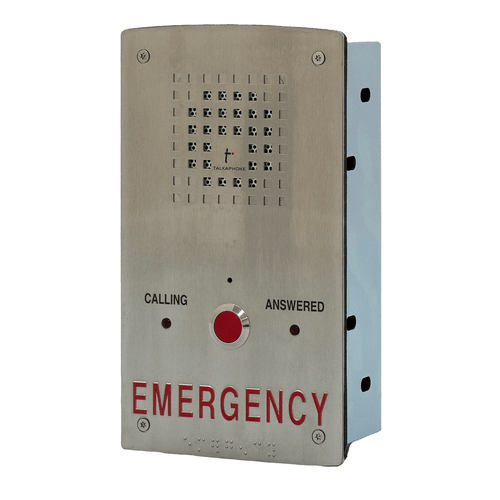 Talkaphone AOR-IP-CSE-FM Area of Refuge IP Station, Flush Mounted