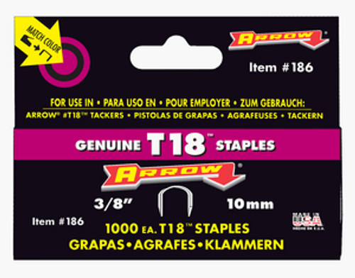 T-18 X 3/8  STAPLES (M PACK)