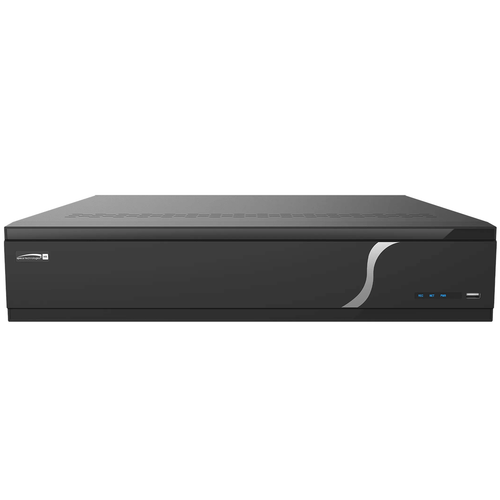 Speco H40HR80TB 40CH Hybrid DVR w/Smart Analytics and Dual LAN Ports, 24 HD-TVI Channels