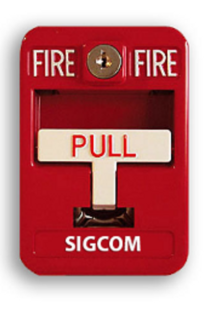 SNGLE ACTION FIRE PULL STA RED SPST KEY