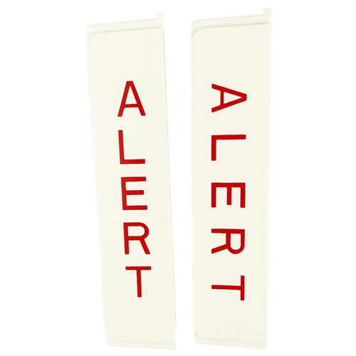 Eaton Eluxa ELLP-ALW Outdoor Letter Plate Kit, White, Alert
