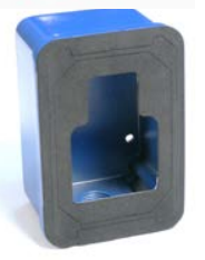 SigCom SG-WP-BL Weatherproof Back Box, Blue