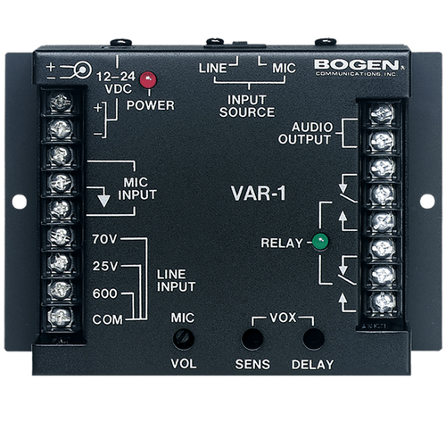 Bogen VAR1 Voice Activated Relay