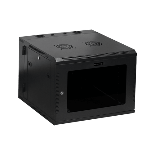 Wavenet CBTF-WM9U WC Series 9U Wall Mount Cabinet, Black