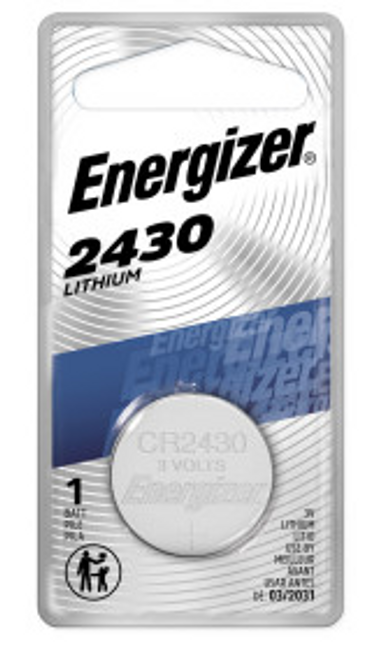 Energizer Coin Lithium 2430 3 Volt 320 mAh