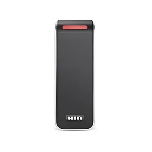 Kantech KT-SIG-20TKS-01 HID Signo 20 Mullion Reader, Black with Silver Trim