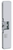 HES 9400-360 9400 Series Surface Mounted Electric Strike, Satin Stainless Steel