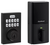 XX 10-Button 620 Contemporary ZWave Deadbolt Matte Black