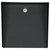 Pedestal PRO MC-CS-08-E 8in Square Steel Housing, Pedestal or Wall Mount, Black