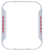 White Wall Bezel Kit Compact Labeled AGENT 5PK