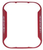 System Sensor BZR-AG Wall Red Bezel Kit "Agent" for L-Series Devices, 5PK