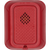 System Sensor HRL L-Series Indoor Horn, Wall Mount, Red