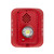 L-Series Indoor LED Horn Strobe; Compact, 2-Wire, Wall, Red (FIRE)