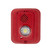 L-Series Indoor LED Horn Strobe; 2-Wire, Wall, Red (PLAIN)