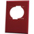 RETROFIT MOUNTING PLATE, RED, 5/PKG