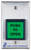2" SQ GREEN ILLUMU+INATED PUSH BUTTON TO OPEN