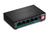 5-Port Switch 4-GB-EPoE+ 1-GB 60W DeskMnt 200Meter@10Mbps