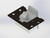 FlushMnt Strike for Dor-O-Matic®  12/24ACDC 2-FP Alum/DkBrnz