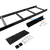 Ladder Rack 5' Wall to Rack Kit Black