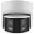 Hikvision DS-2CD2367G2P-LSU/SL 6 MP Panoramic ColorVu Fixed Turret Network Camera, 2.8mm
