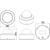 Vitek VTD-THD5R2 Transcendent 5MP 4-in-1 HDA Vandal Dome Camera, Diagram