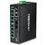 TRENDnet TI-PG102 10-Port Industrial Gigabit PoE+ DIN-Rail Switch