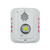 L-Series Outdoor LED Horn Strobe; Compact, Wall, White, FIRE
