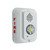 L-Series Outdoor LED Horn Strobe; Compact, Wall, White, FIRE