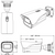 Vitek VTC-TNB4RMA4B 4 MegaPixel GEN IV Advanced A.I. Fixed IP Bullet Camera, Diagram
