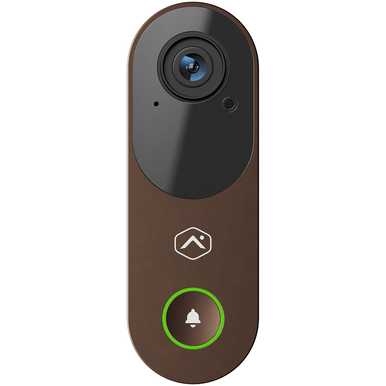 Alarm.com ADC-VDB775-BZ Premium Video Doorbell Camera, Bronze