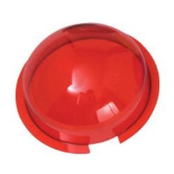 System Sensor LENS-RC SpectrAlert Advance Colored Lens, Ceiling Mount, Red