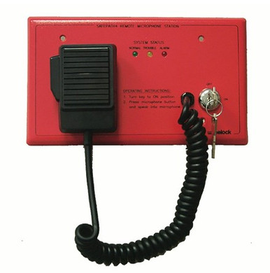 Simplex Wheelock Safe Path Script Eaton Wheelock SPRM SAFEPATH Remote Microphone