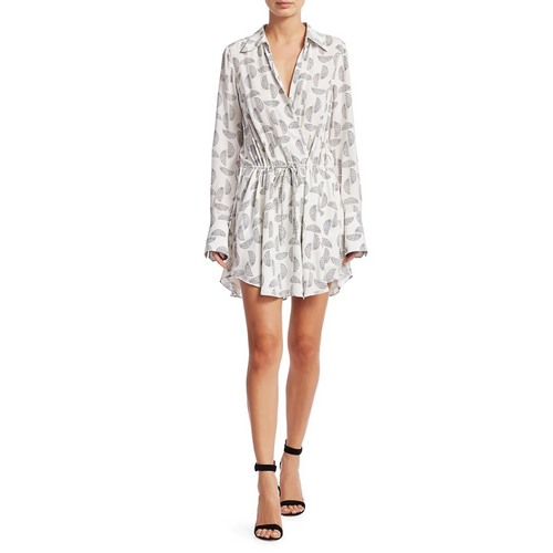 A.L.C. Sobel Printed Silk Dress NEW Size 8