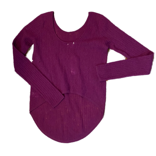 Helmut Lang Fuchsia Sheer Sweater New with Tags sz P