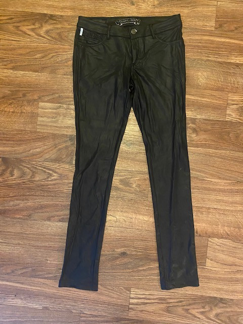 Robin's Jean Jet Black Stretch Pants sz S
