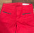 Rag & Bone Jean Red Zipper Skinny Jeans Sz 27