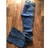Current/Elliot 'The Rider' Blue Jeans w/Black Stripe Sz 25 **BRAND NEW