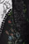Nicholas Black Lace-Paneled Floral-Print Silk-Chiffon Mini Dress Sz 2