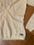 Christian Dior Cream V-Neck Sweater Blouse sz 6