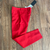 Zara Woman Red  Crop Pants sz US 4, EU 36