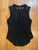 Rag & Bone Black High-low Blouse Size US 0