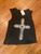 NWT Truly Madly Deeply Grey Lace Cross Tank Size US XS