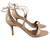 Aquazzura, Nude Side Tie Shoes Sz 38.5 US 8