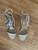 Aquazzura, Nude Side Tie Shoes Sz 38.5 US 8