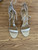 Aquazzura, Nude Side Tie Shoes Sz 38.5 US 8
